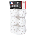 Franklin  Plastic Baseball, White - Pack of 6