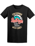 San Diego Big Wave Surf Rider T-Shirt Men -Image by Shutterstock, Male XX-Large
