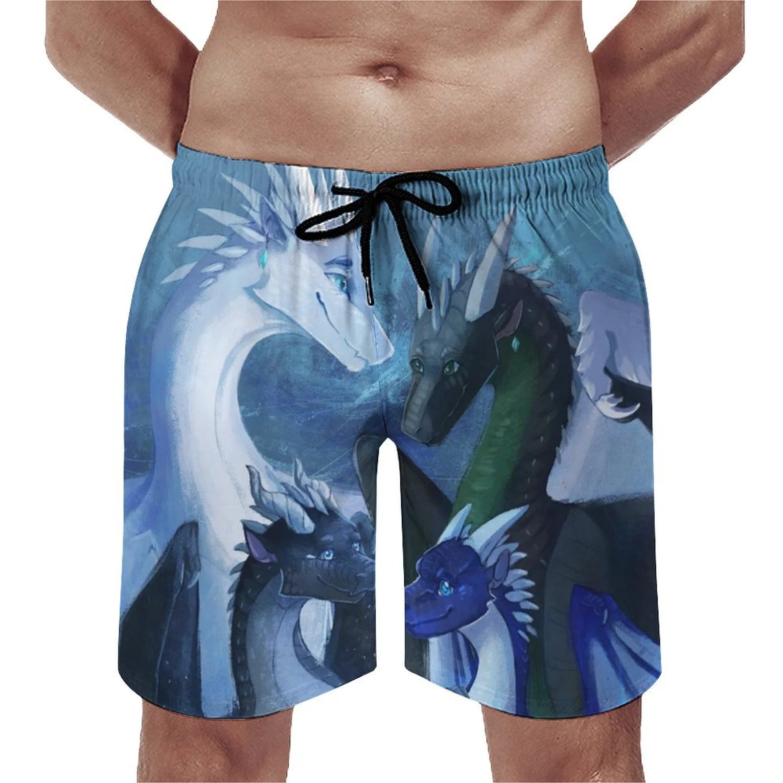 Wings Of Fire Men's Swim Trunks Quick Dry Beach Board Shorts Summer Beachwear Swimwear Swim Shorts With Mesh Lining And Pockets