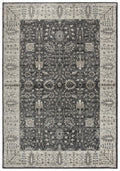 Gatney Rugs Woodwind Area Rug PN6975 Gray Vines Leaves 9' 10 x 12' 6 Rectangle