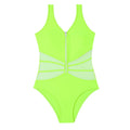 WEAIXIMIUNG Tankini Swimsuits for Women with Skirt Women Monkini Swimsuit Sleeveless Swimsuit Surfing Beach Holiday Swimsuit Green S