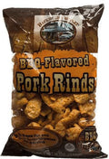 Backroad Country BBQ Fried Pork Rinds (Chicharrones), 12-Pack 6 oz. Bags