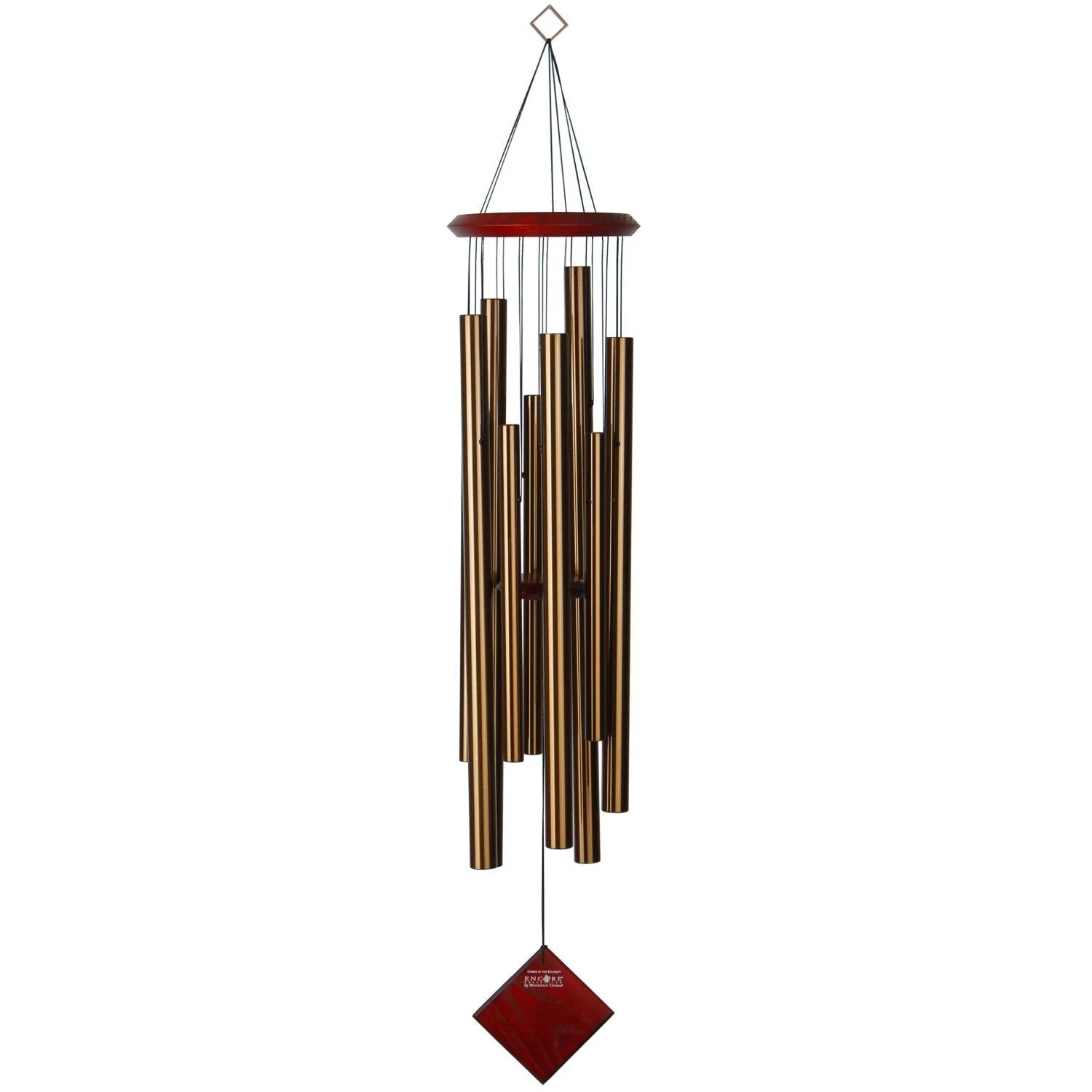 Woodstock Wind Chimes Encore? Collection, Chimes of the Eclipse, 40'' Bronze Wind Chime DCB40