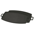 Bayou Classic 7447 18 in. Cast Iron Reversible Griddle, Black
