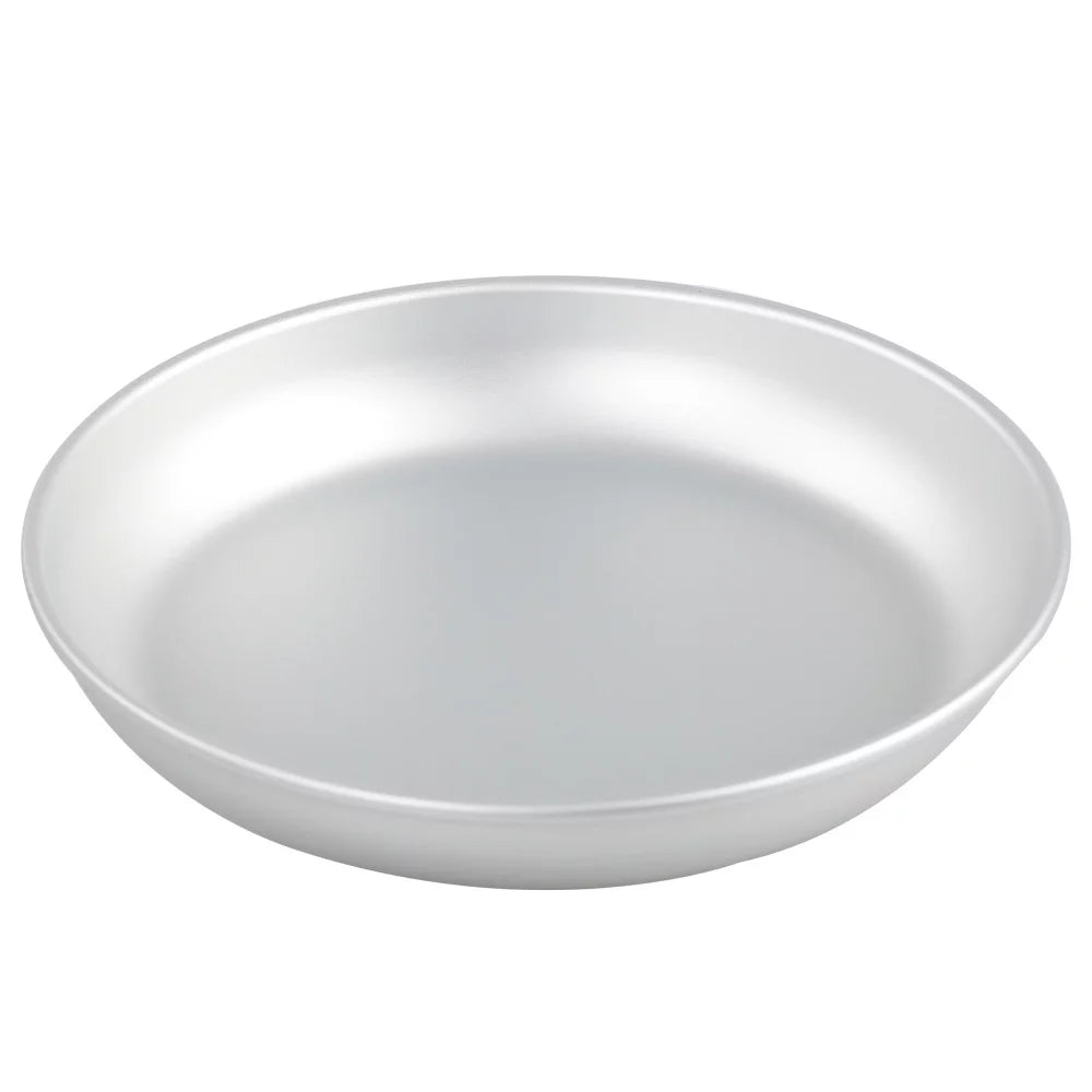Lixada Camping Storage Dish Aluminum Alloy Plate for Food Serving Snack Dessert Tray