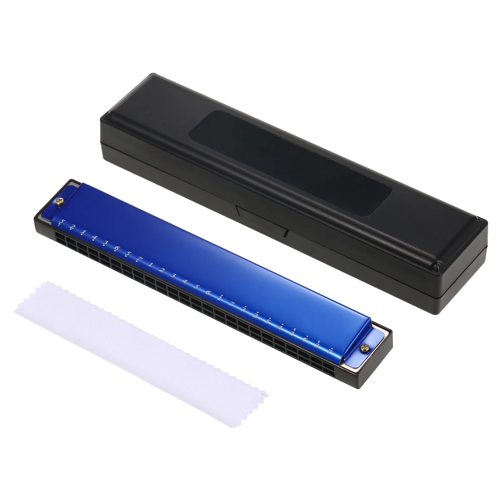 Nebublu Harmonica,Case Jazz Pop 24 Mouth Case C 24 Mouth Jazz Pop  Pop  Student Harp Armonica Key Harmonica Professional Harp Armonica Key C Harmonica HUIOP Harmonica ERYUE Armonicaof