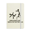 Tap Guide Back Art Deco Fashion Notebook Official Fabric Hard Cover Classic Journal Diary