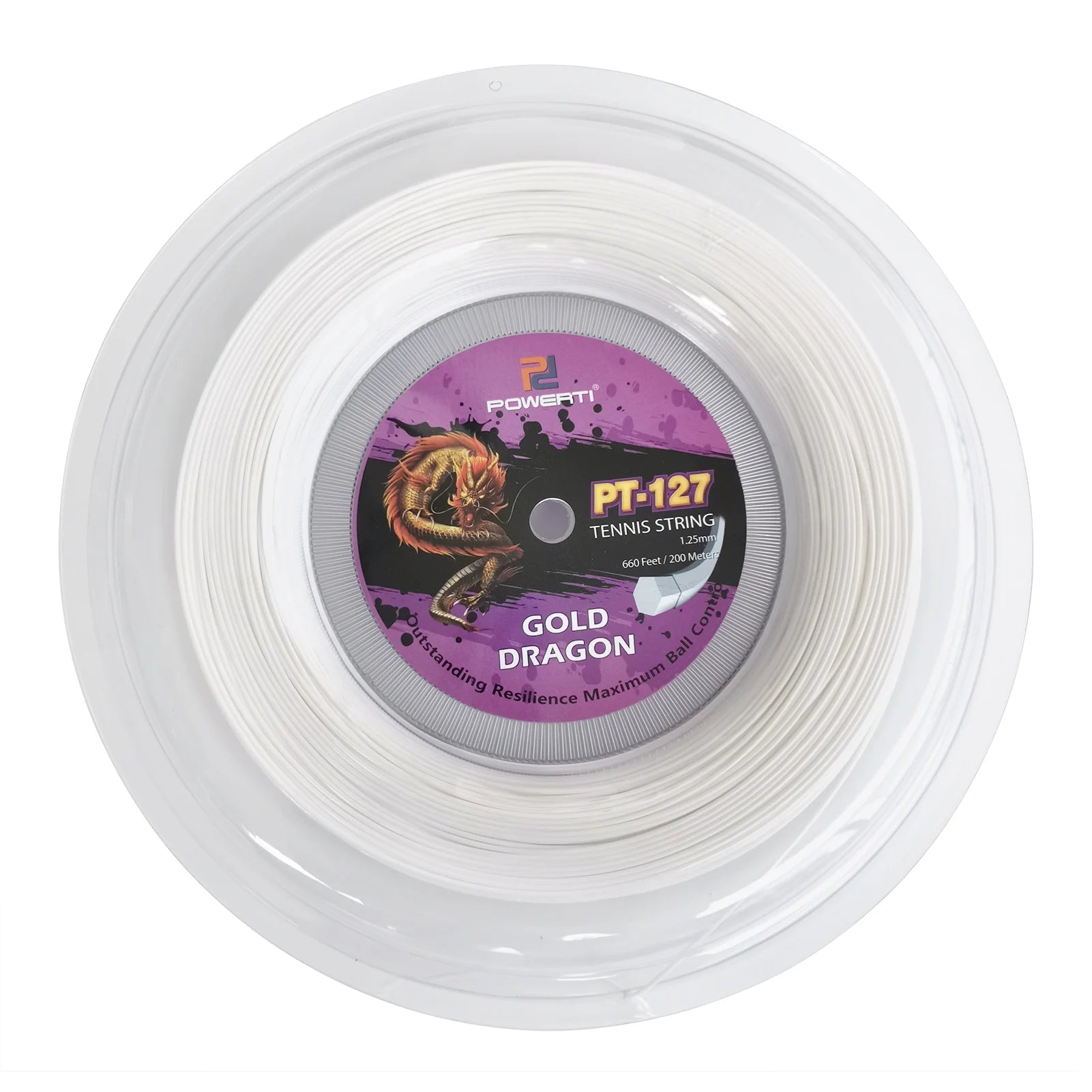 POWERTI 1.23mm Tennis String 200M660FT  Powerful Tennis Racket Replacement String