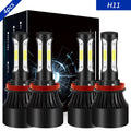 4pcs H11 High/Low Beam for Buick LaCrosse 2005-2013 LED Headlight Bulbs 6000K White