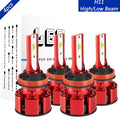 H11 High/Low Beam for Buick LaCrosse 2005-2013 LED Headlight Bulbs Kit 6000K White 4pcs