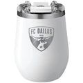 BruMate White FC Dallas 14oz. Wine Tumbler