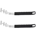 Zonh Stainless Steel Grill Grate Lifter (2 Pcs) - Hot Grate Gripper