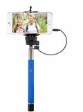 NEW Vivitar Infinite iOs Android Smartphones Selfie Stick Built-In Shutter Release GALAXY S6 BLUE