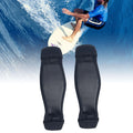 BAOSITY 2Pcs Kiteboard Footstraps 28cmx8.5cm Outdoor Professional Fun Foot Protector Black Webbing for Beach Surf for Beach Surf