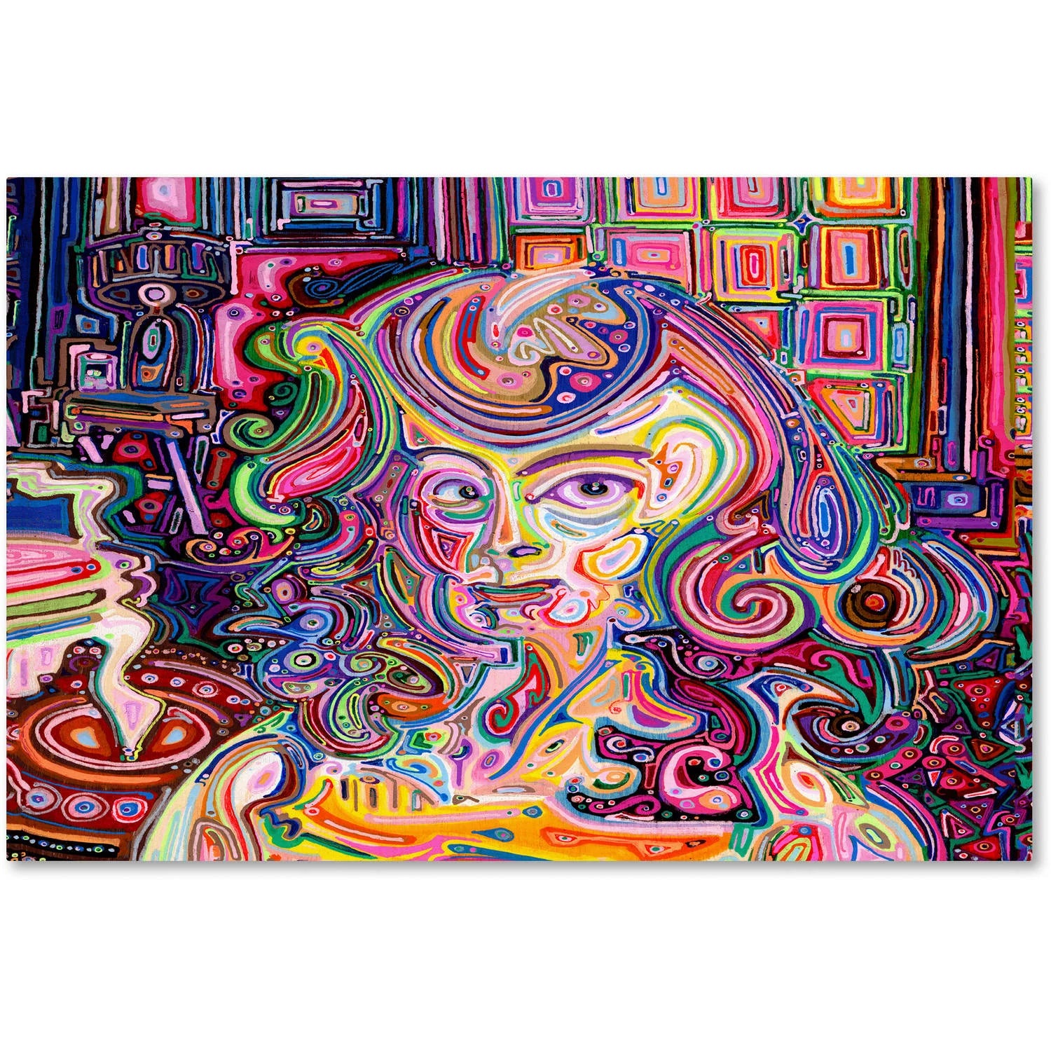 Trademark Fine Art Ghost Canvas Art by Josh Byer