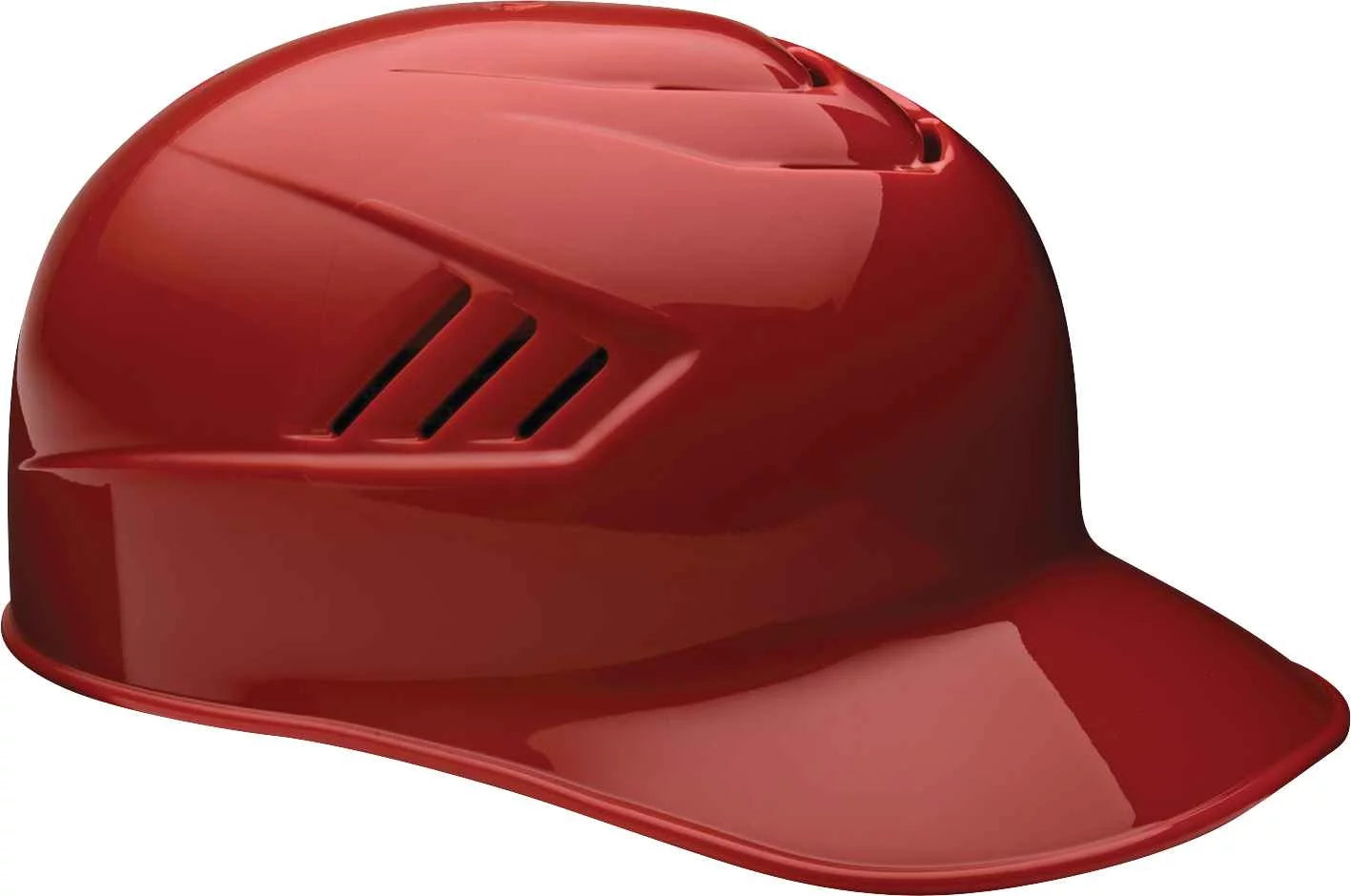 Rawlings Coolflo Clear Coat Base Coach's Helmet | Scarlet | XLRG