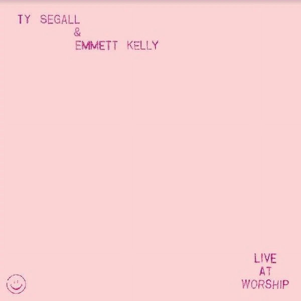 Segall Ty & Emmett K - Live At Worship - Vinyl