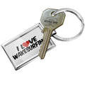 NEONBLOND Keychain I Love Wakesurfing