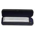 Key of C 16 Hole 24 Tones Harmonica with Protective Case for Beginner Students Kids