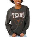 Women's Gameday Couture  Charcoal Texas Longhorns Everyday Long Sleeve T-Shirt