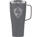 BruMate Gray Colorado Rapids 32oz. Toddy Tumbler