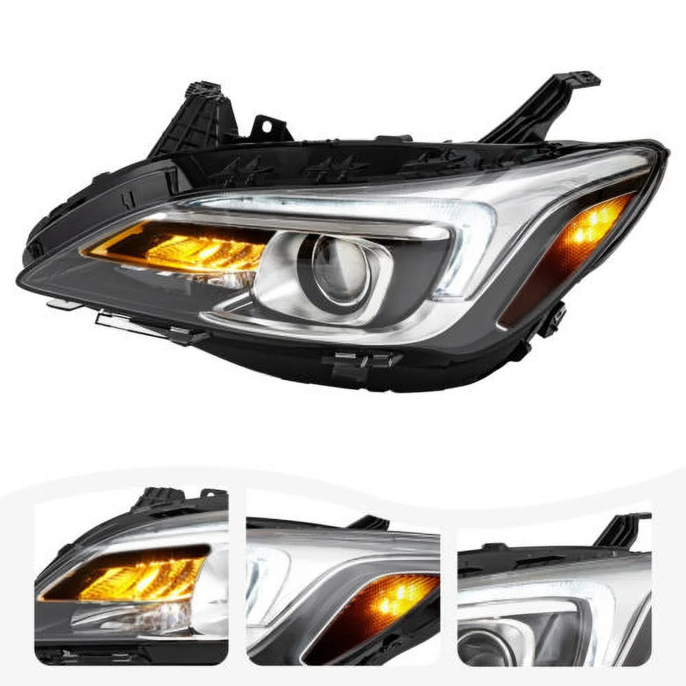 HID Xenon w/ AFS LED DRL Headlight Driver For Buick LaCrosse 2017 2018 2019 Projector
