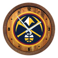 Denver Nuggets: Faux Barrel Top Clock