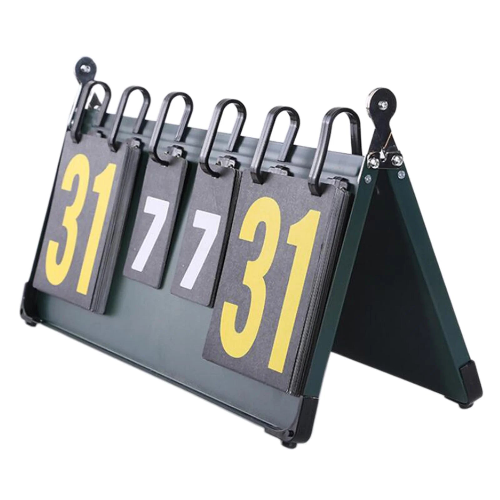 Portable Table Scoreboard Numbers Scoreboard Score Keeper Score Board for Basketball