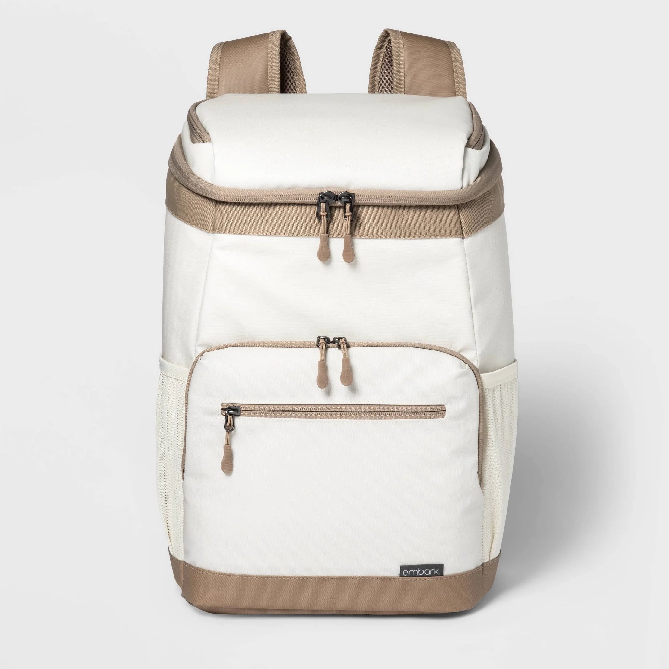 Soft Sided 18qt Backpack Cooler Tan