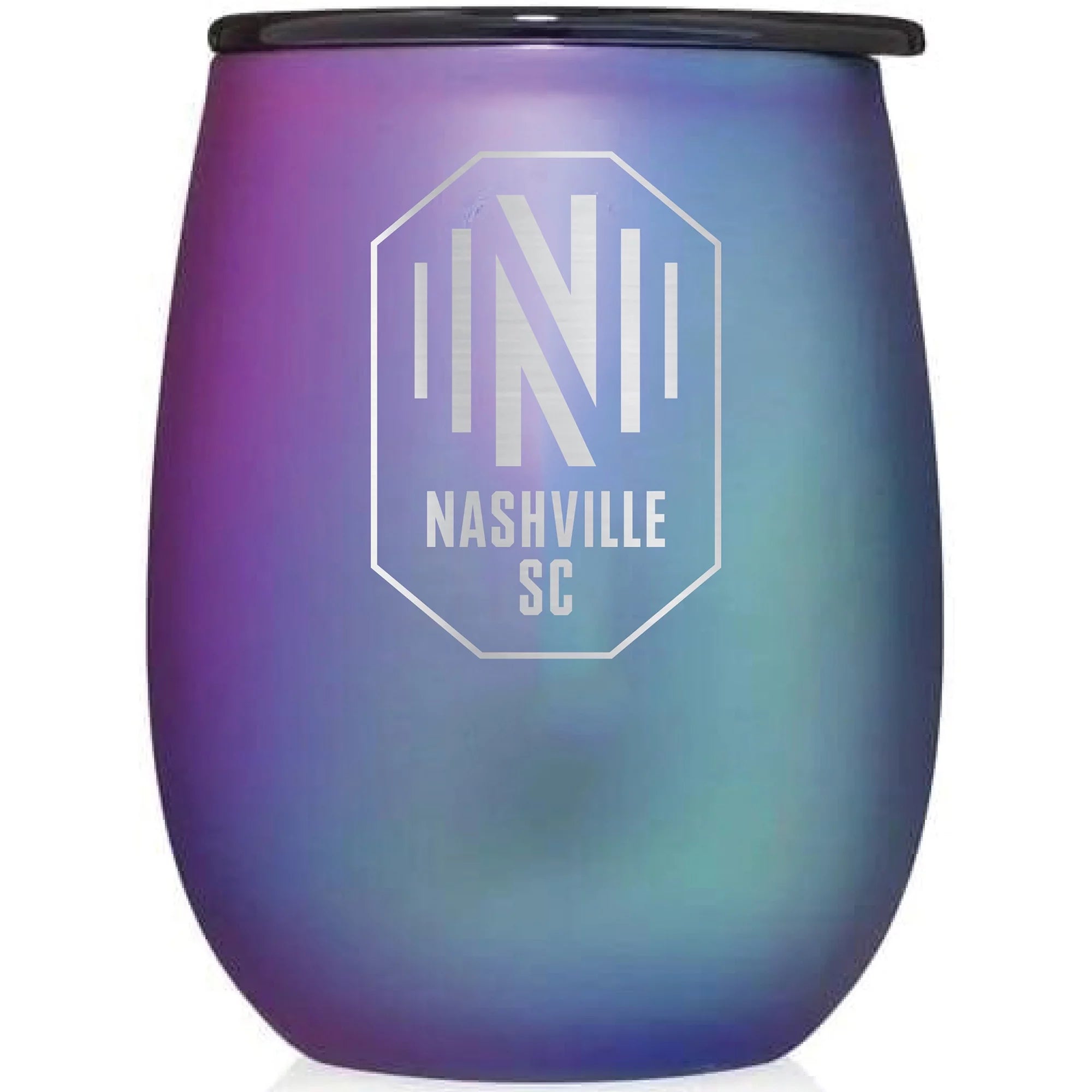 BruMate Purple Nashville SC Aura 14oz. Wine Tumbler