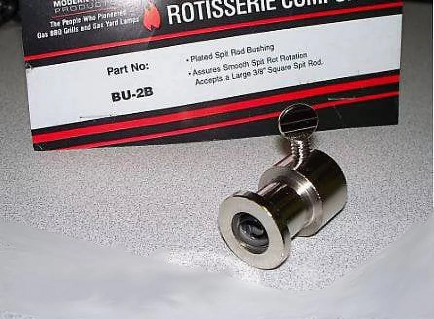 MHP Gas Grill Large 3/8 Rotisserie Spit Rod Chrome Bushing BU-2B
