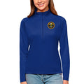 Women's Antigua Blue Denver Nuggets Tribute Half-Zip Top