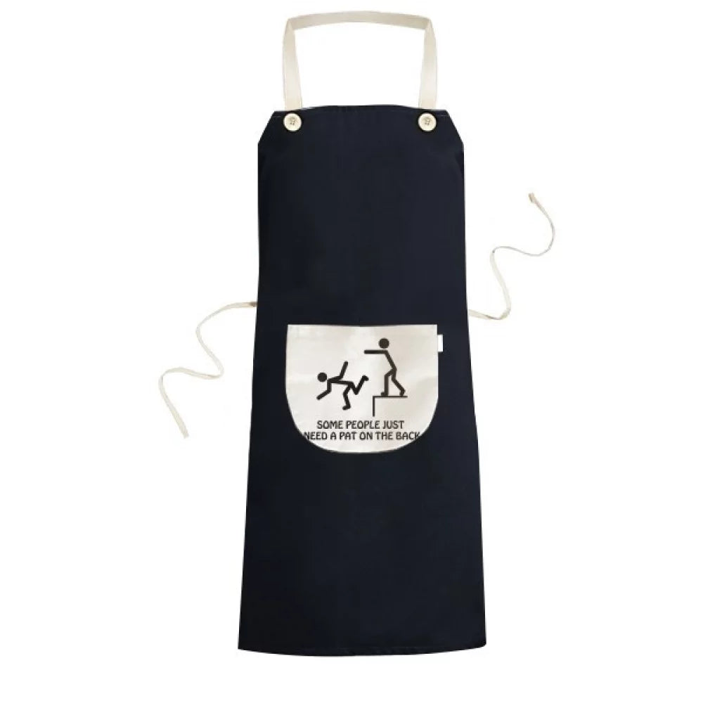 Tap Guide Back Art Deco Fashion Apron Bib Sarong Cooking Baking Kitchen Pocket Pinafore