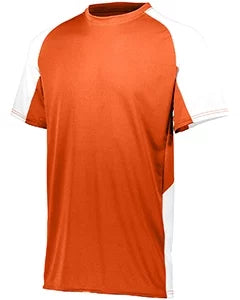 Augusta XL Youth Cutter Jersey Orange/White 1518