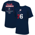 Unisex Stadium Essentials  Navy Philadelphia 76ers 2023 NBA Playoffs Roster T-Shirt