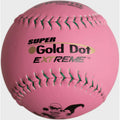 Worth Pink Pro Comp Super Gold Dot 12 Slowpitch ISA Softballs DZ