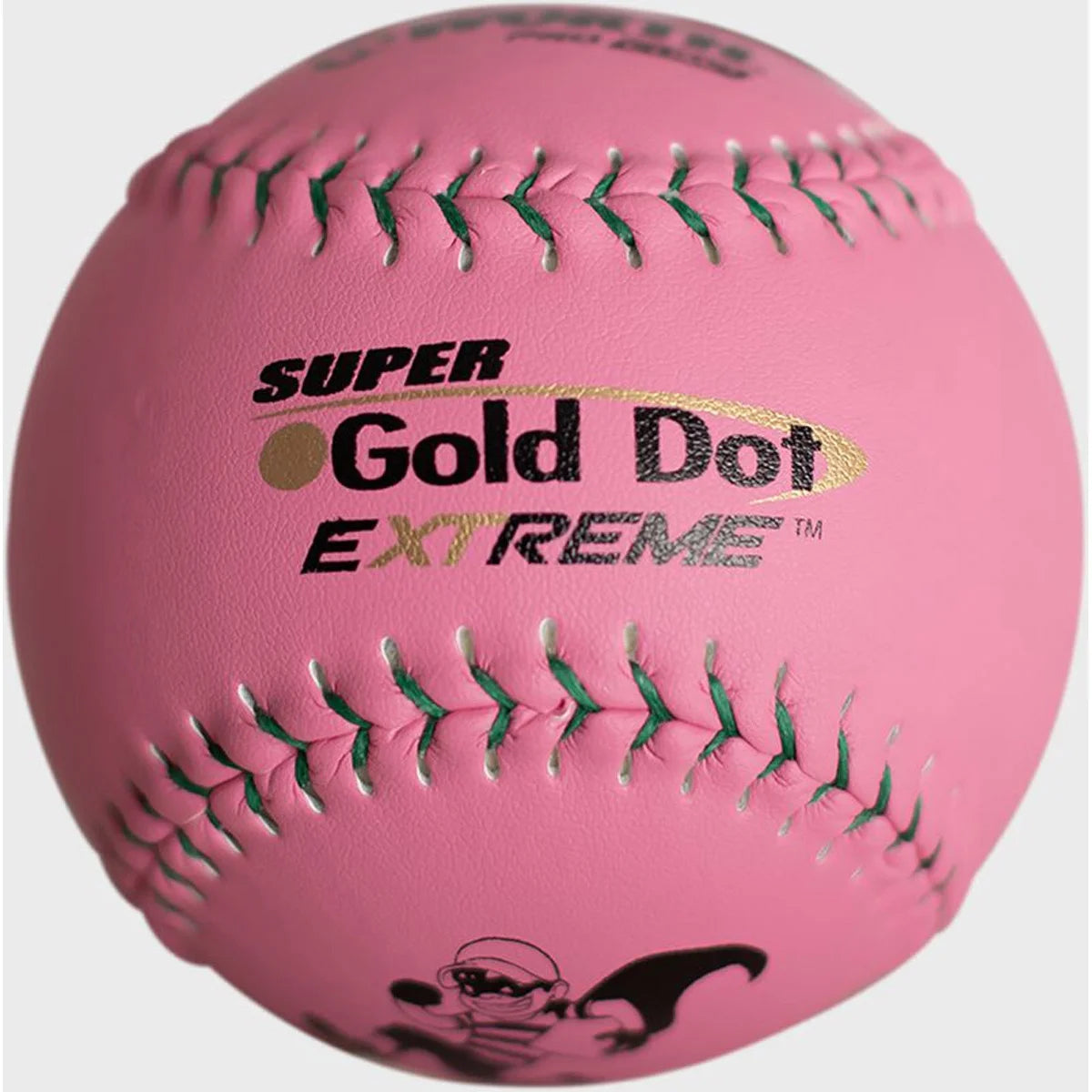 Worth Pink Pro Comp Super Gold Dot 12 Slowpitch ISA Softballs DZ