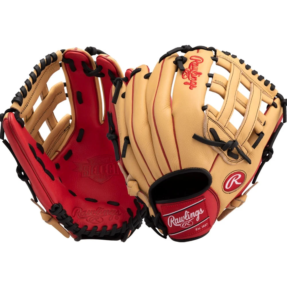 Rawlings Sporting Goods Rawlings Youth Select Exclusive Edition 207 12.25 Baseball (Ss1225sc-6/0) Pro H Camel/Red 12.25 Right Hand