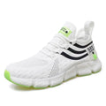 Men's Sneakers Breathable Running Shoes for Men Shoes Outdoor Not Slip Comfortable Classic Casual Shoes Men Tenis Masculino 2023 WHITE 42