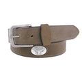 Zep-Pro  Texas Longhorns Concho Emblem Crazyhorse Leather Belt Size 32