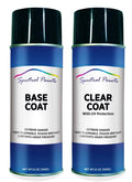 Spectral Paints Compatible/Replacement for Nissan D15 Moss Green Metallic: 12 oz. Base & Clear Touch-Up Spray Paint
