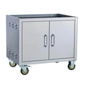 Bull Outdoor Stainless Steel 30 Inch Pedestal Cart Bottom for Premium BBQ Grills