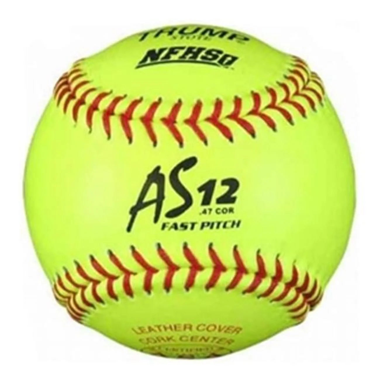 NFHS-FP-12-Y-ASA 12 in. 47-375 NFHS Approved Fastpitch ASA Leather Softball