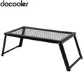 Heavy Duty Outdoor Stove, Foldable Portable BBQ Grill for Camping, 55 * 30 * 18cm, Over Fire
