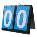 2-Digital Portable Table Top Scoreboard for Basketball Football Blue