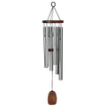 Woodstock Wind Chimes Signature Collection, Affirmation Chime, 25'' Love Silver Wind Chime AFLSB