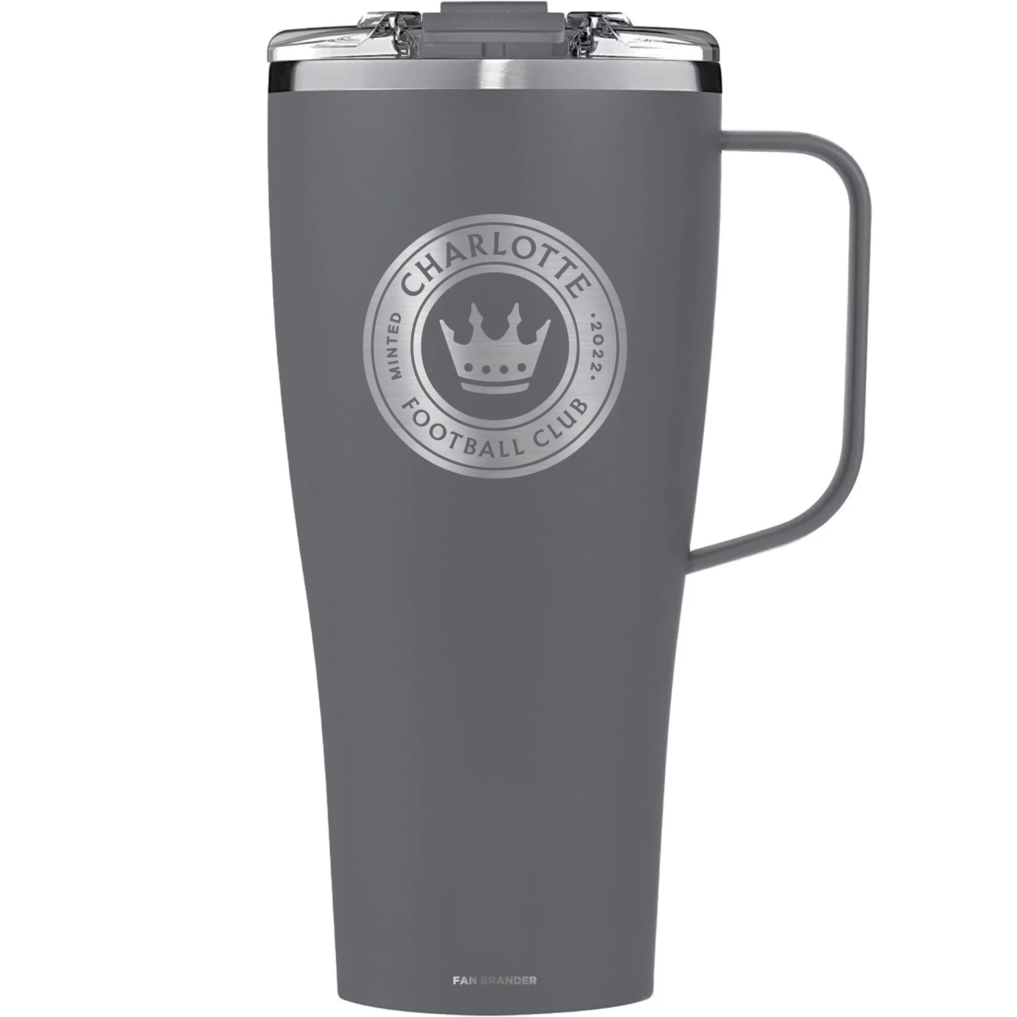 BruMate Gray Charlotte FC 32oz. Toddy Tumbler