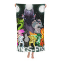 Colorful Wings Of Fire Beach Towel Microfiber Soft Lightweight Absorbent Bath Towel For Bathroom Pool Swimming Gym Spa 52x32in