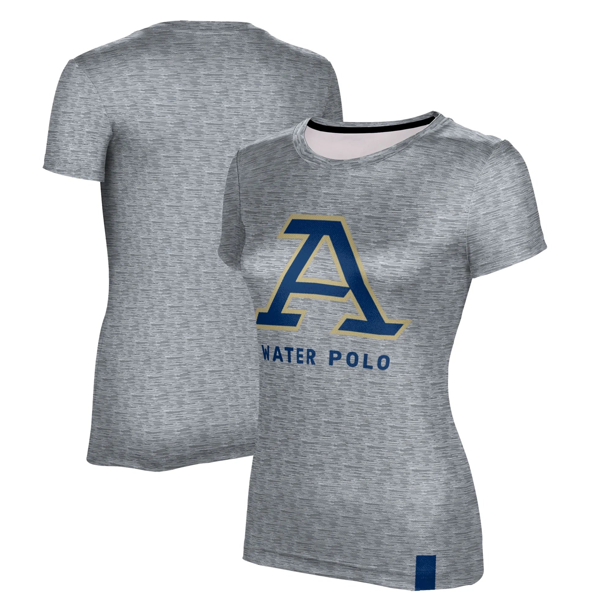 Women's ProSphere Gray Akron Zips Water Polo Motion T-Shirt