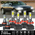 For Buick LaCrosse 2010-2013 LED Headlight Bulbs Kit High/low Beam + Fog Light